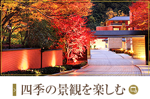 四季の景観を楽しむ
