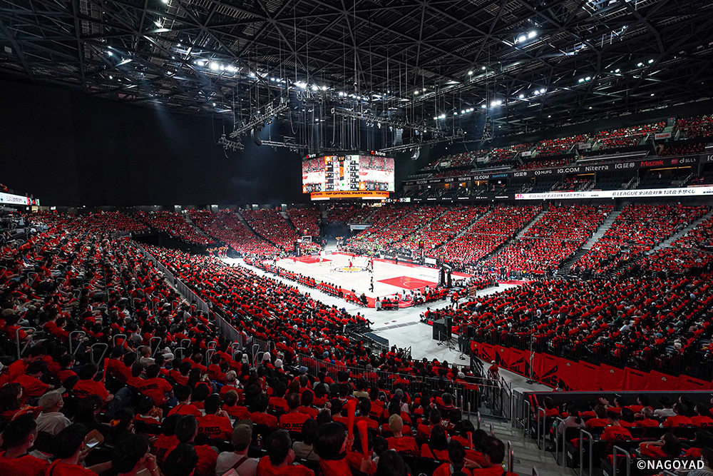 名古屋ダイヤモンドドルフィンズ VS レバンガ北海道